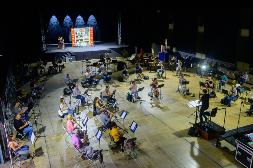 Ensayo de la Banda Sinfónica Municipal